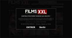 Desktop Screenshot of films-xxl.com