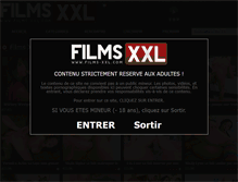 Tablet Screenshot of films-xxl.com